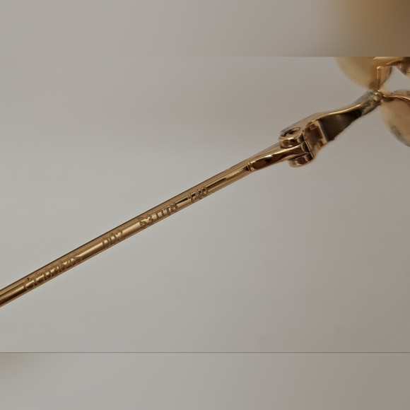 Gucci Hollywood Forever Sunglasses Crystals Gold Cat Eye GG0364S 002 53-18-140 - Picture 3 of 15